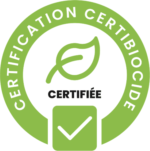 Certification Certibiocide